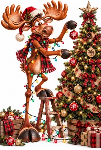 Santas rentier - santas, (4)
