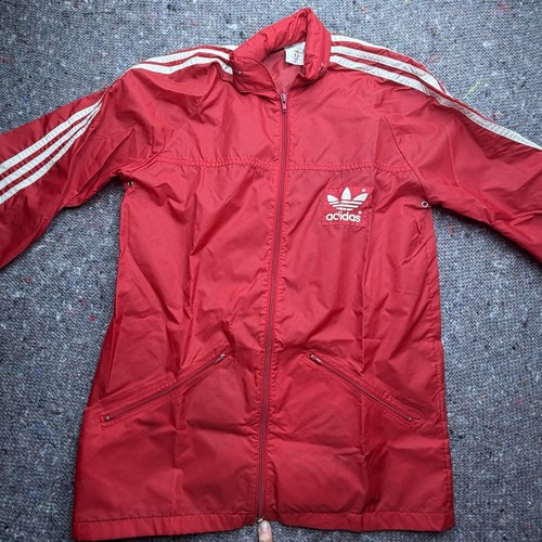 Adidas vintage 80er regenjacke - adidas,