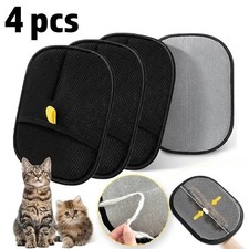 3x Tierhaar Handschuh Hund