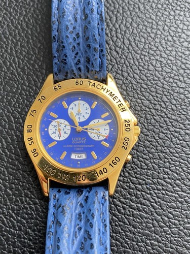 Lorus alarm chronograph - lorus,