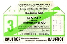Ticket köln - ticket, fc