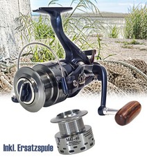 Freilaufrolle Karpfen 4000-S Angelrolle Karpfenrolle Aluminiumspule Allround