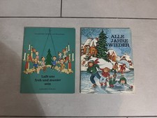 Carlsen Verlag Kinder Weihnachtslieder Buch Heft 70er Jahre, Alle Jahre wieder