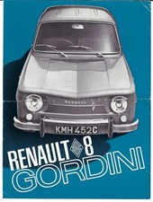Renault 8 Gordini 1100 1965-66