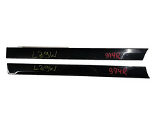 Zierleisten Seitenteil links rechts Audi A3 8P S3 Leisten Schwarz LZ9W Satz 