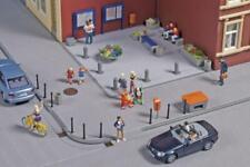 Markt Zubehör Set Ho / Oo Anzeige Auhagen 41639