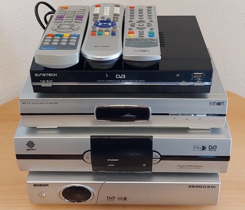 Receiver dvb s 1x - 4x,