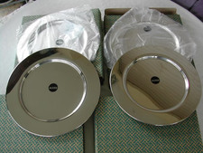 4 ALESSI Platzteller 30cm 18/10 Inox Nr.5100 OVPs