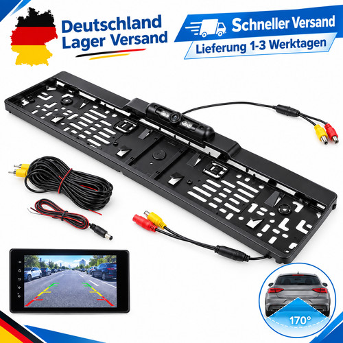 Kennzeichenhalterung mit