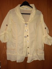 Bottega Damenbluse Farbe gelb