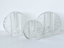 3 x Walther Glas Vase