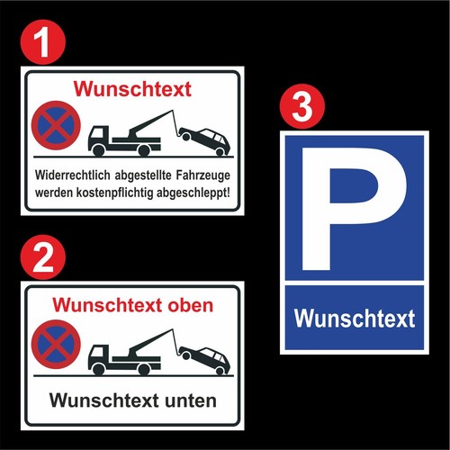 Schild schilder parken - schild,