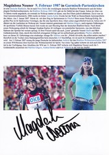 Autogramm - Magdalena Neuner -