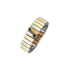 Magnetix - Magnet Ring 4801 Flexi Bicolor Design Gr.16-22 (7mm) Magnetschmuck