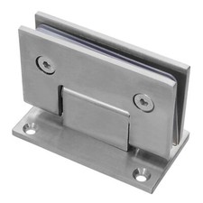 Edelstahl Glastür Scharnier für 8-10mm Glasscheiben Türbeschlag Glastürbeschlag