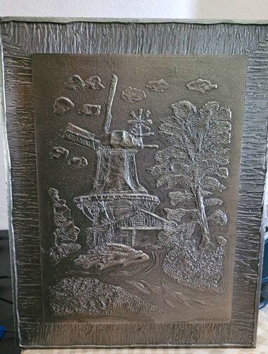 Eisen reliefbild wandplatte - eisen, reliefbild/wandplatte