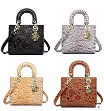 damen tasche neu,Lackleder,Pu,braun,grau,Khaki,schwarz