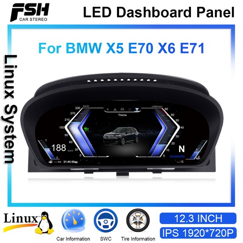 Lcd digital tacho für - 12,3",