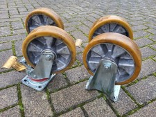 Hochwertig Schwerlast Rollen Wicke Topthane 200/50-140 2x gelenkt und 2x Fest