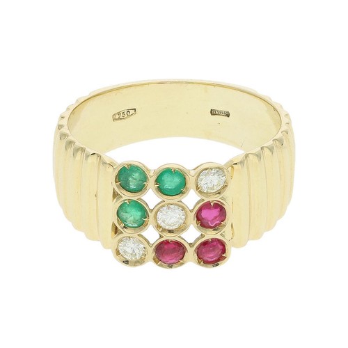 Damen ring 750 000 - 750/000, (18