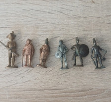 6 historische Zinnfiguren aus