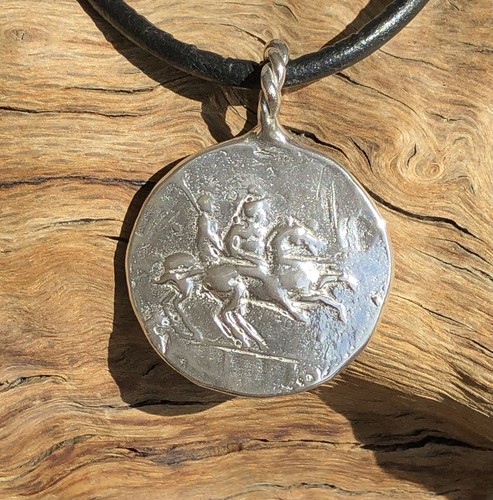 Pferd anhänger 925 silber - anhänger,