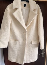 Damen Mantel Creme In L