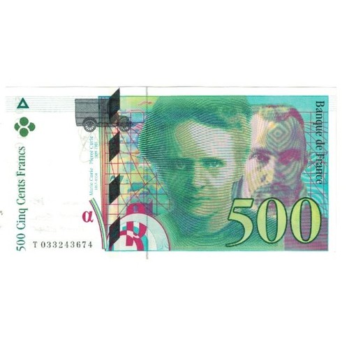 Frankreich 500 francs - francs,, pierre
