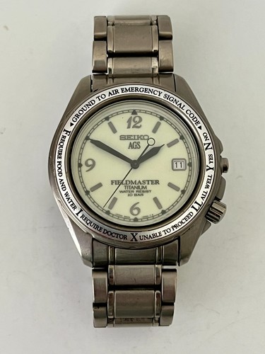Seiko fieldmaster ags titan - ags,