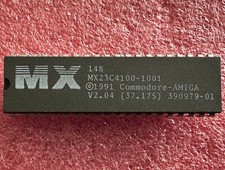 COMMODORE - AMIGA Kickstart ROM REVISION 2.04 - MX23C4100 ( 37-175 ) , getestet