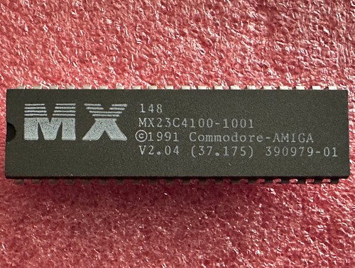 Commodore amiga kickstart - commodore,