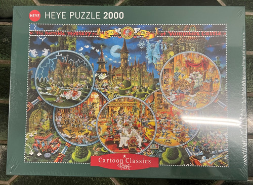 Heye puzzle ryba cartoon - puzzle,