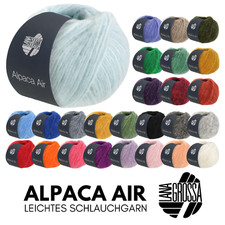 Lana Grossa ALPACA AIR 50 g leichtes Alpaka- & Merino-Strickgarn 140 m 