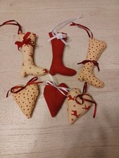 Tilda 3 Herzen 3 Stiefel Weihnachten Advent Handarbeit