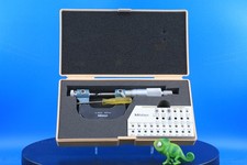 Mitutoyo Mikrometer Bügel Messschraube 0 - 25 mm f. Gewindemessung 126-125 TMC25