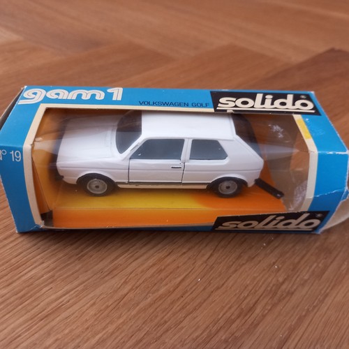 Modellauto golf weiß 43 - modellauto, vw