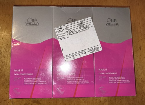 Wella dauerwellen set - 3x,