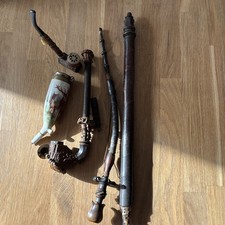Konvolut alte Pfeifen und