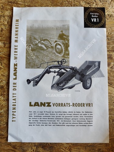 Lanz vorrats roder - lanz, vr1