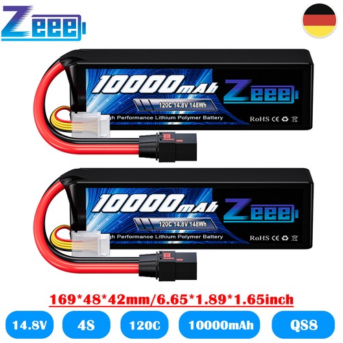 Zeee 10000mah 8v lipo - zeee, 4s