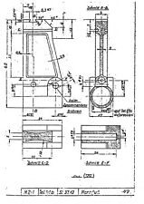 Sturmgewehr MP44 StG44 Konstruktionszeichnungen der Einzelteile !!!