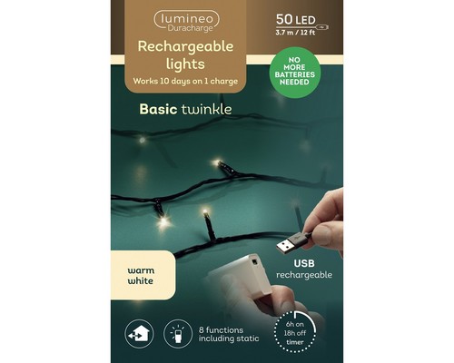 Lumineo lichterkette basic - lichterkette,