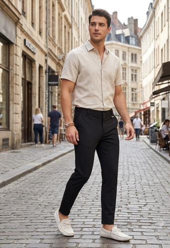 Herren hose hochzeit stretch - herren,