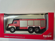 Herpa MB Zetros 6*6 RW Automodelle 1:87 Sammler Deko Feuerwehr