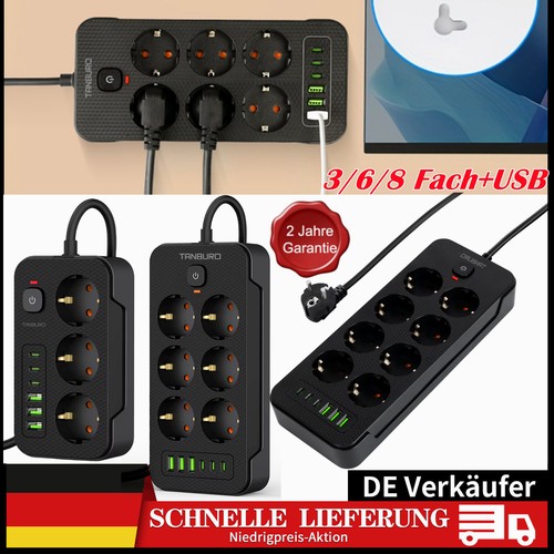 Steckdosenleiste mit schalter - steckdosenleiste,