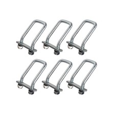6 Stück Zurrbügel 800kg