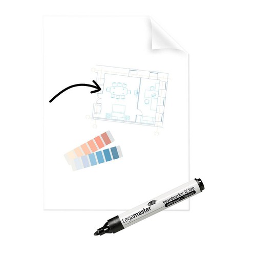 Legamaster flipchart folie - legamaster, flipchart-folie