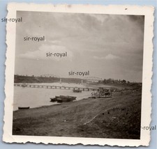 Behelfsbrücke über die Memel