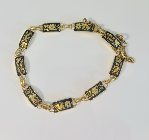 Vintage toledo gliederarmband - vintage,
