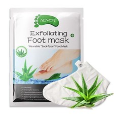 Fußmaske Fusspeeling Fußpflege Anti Hornhaut Socken Hornhautentferner mit Aloe